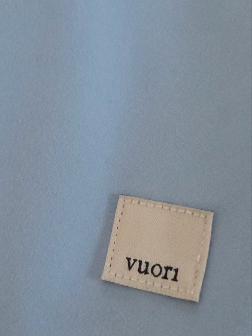 Vuori Daily Tennis Athletic Drawstring Tank Dress Surf Blue - Picture 5 of 7